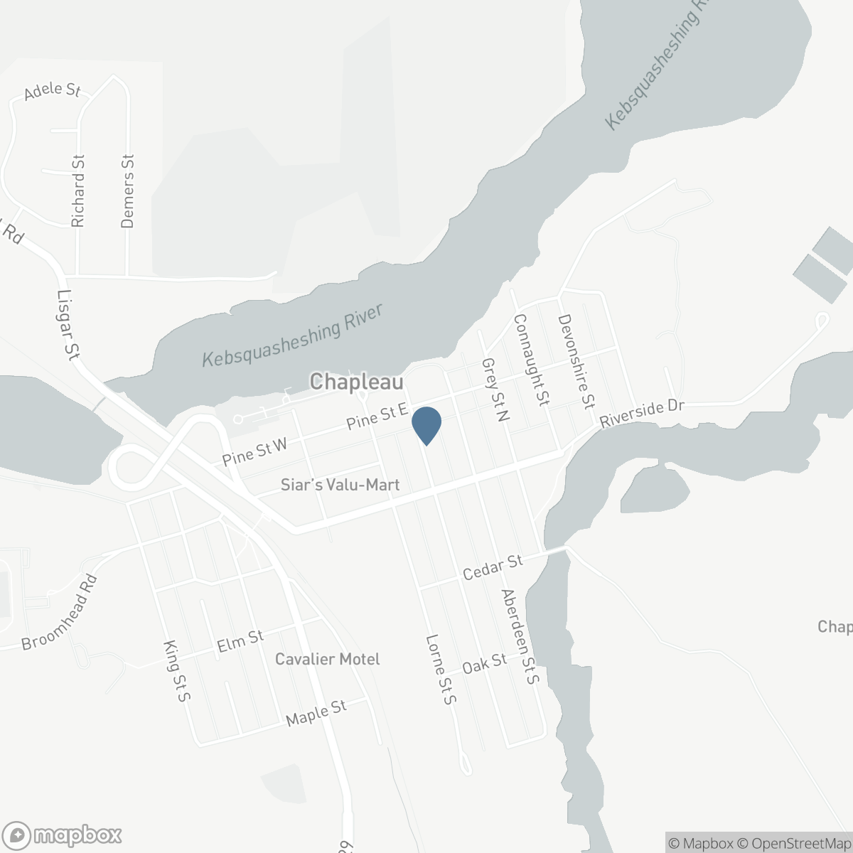 36 Lansdowne Street N, Chapleau, Ontario P0M 1K0